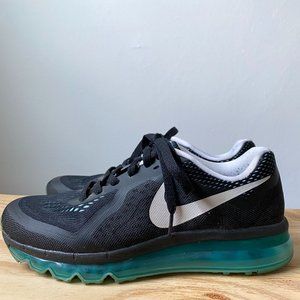 Nike Air Max Black and Teal 8